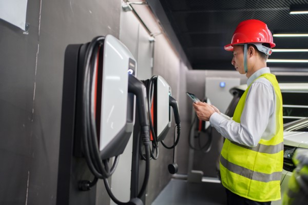 BNV Electric Inc providing commercial EV charger installation service