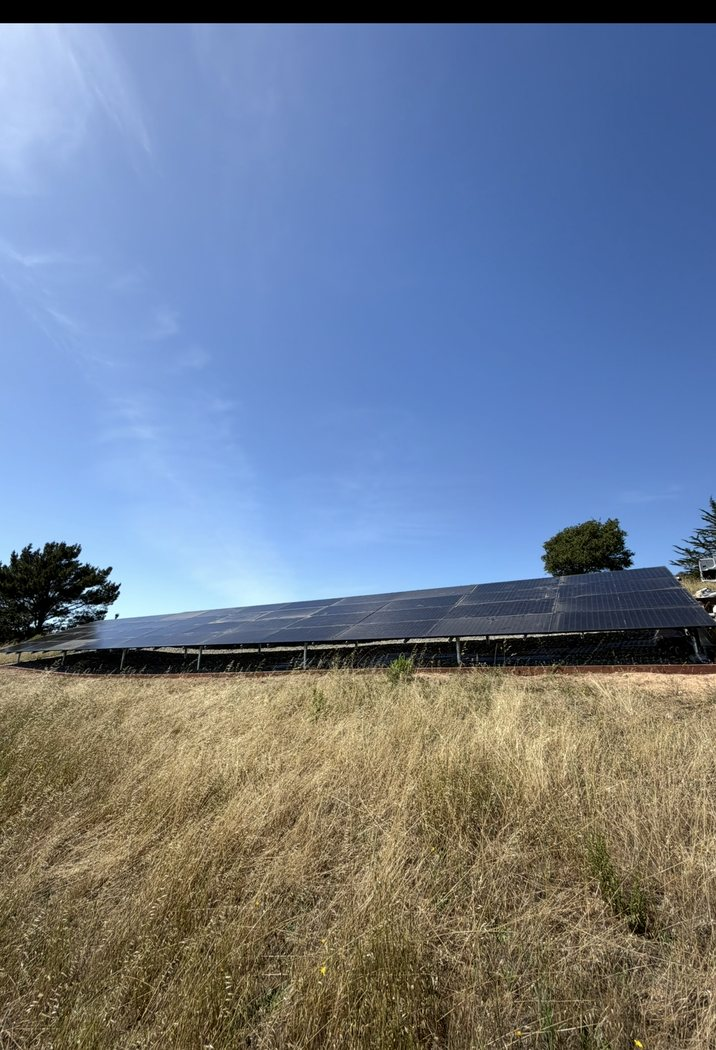 Rural solar array for off-grid solar and battery planning