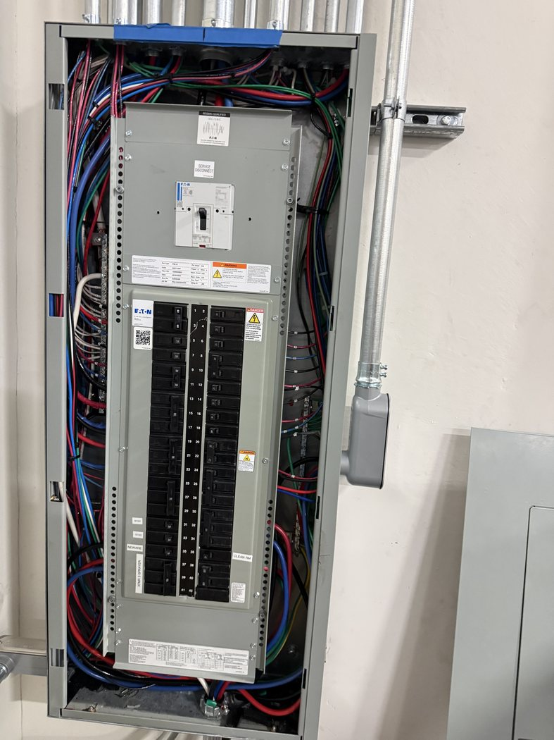 34 kVA transformer and commercial electrical equipment