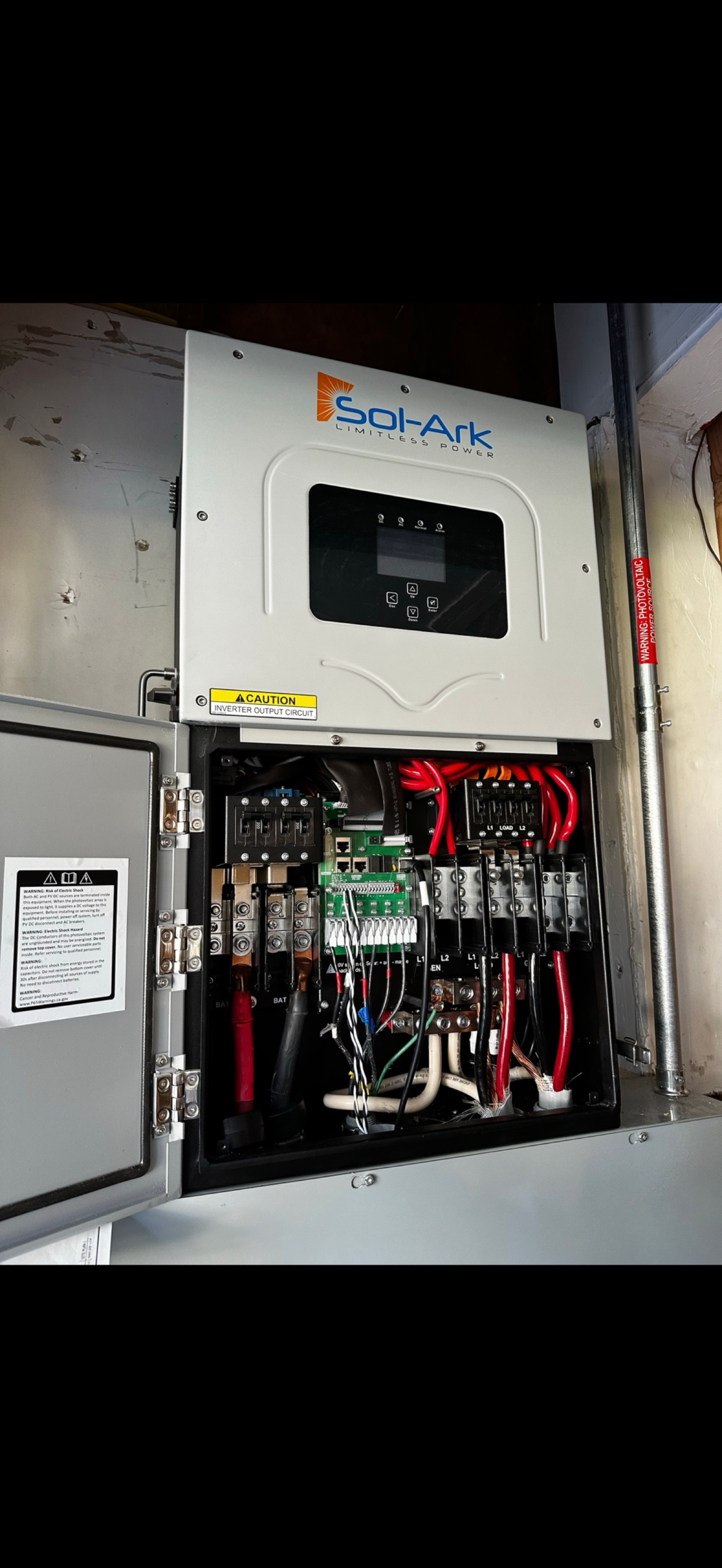 Solar inverter and electrical equipment troubleshooting