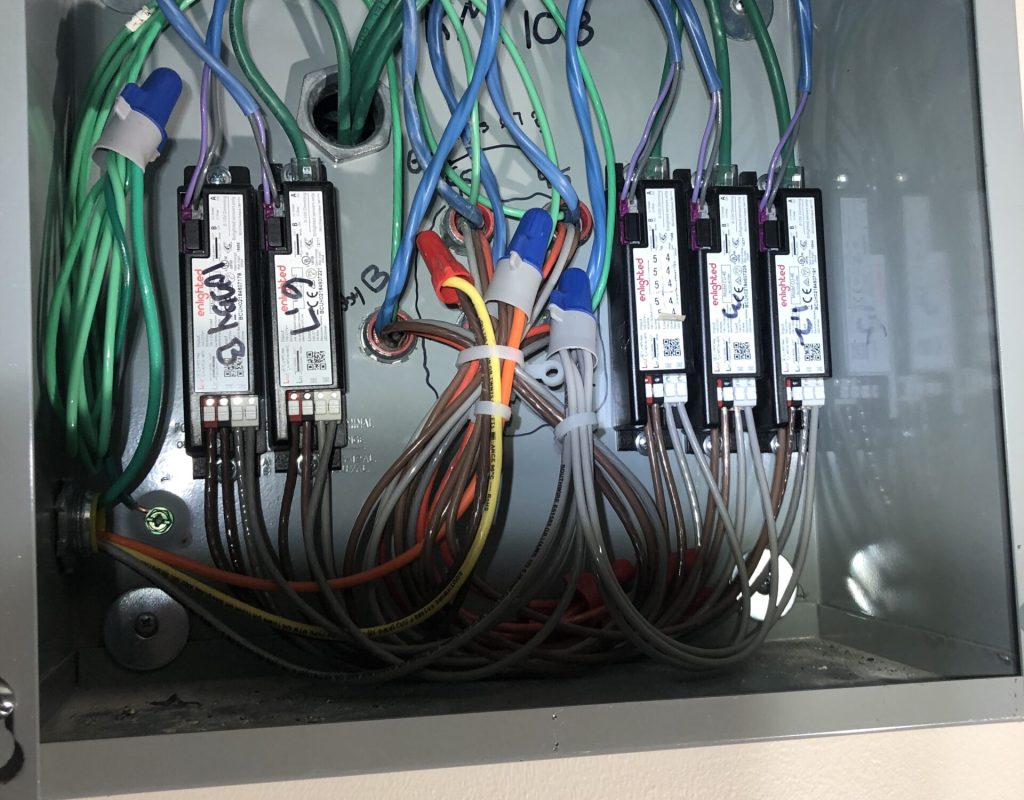 BNV Electric Inc electrician working on wiring in Morgan Hill home