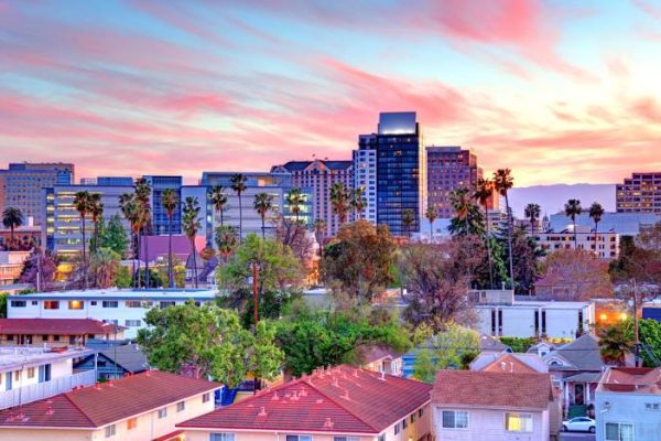 BNV Electric Inc installing ceiling lights in modern living room