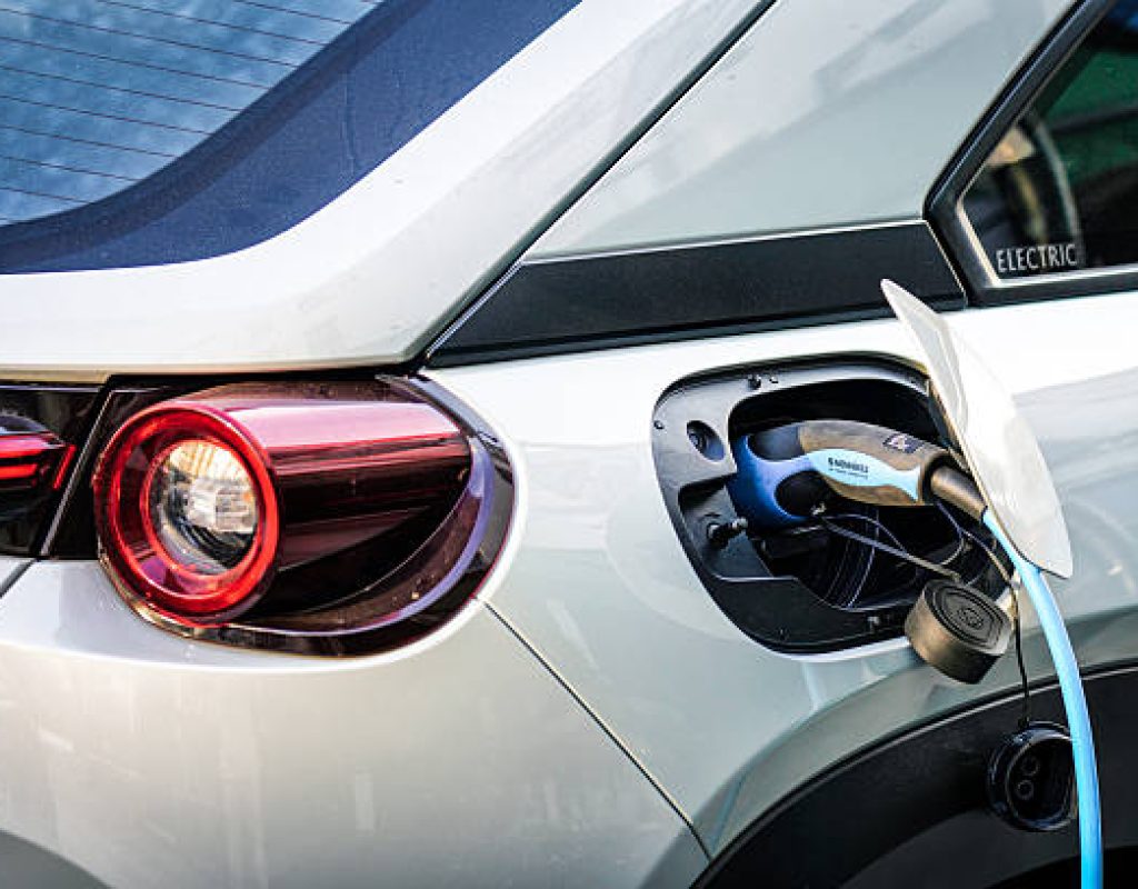 Residential EV charging station installation from BNV Electric Inc